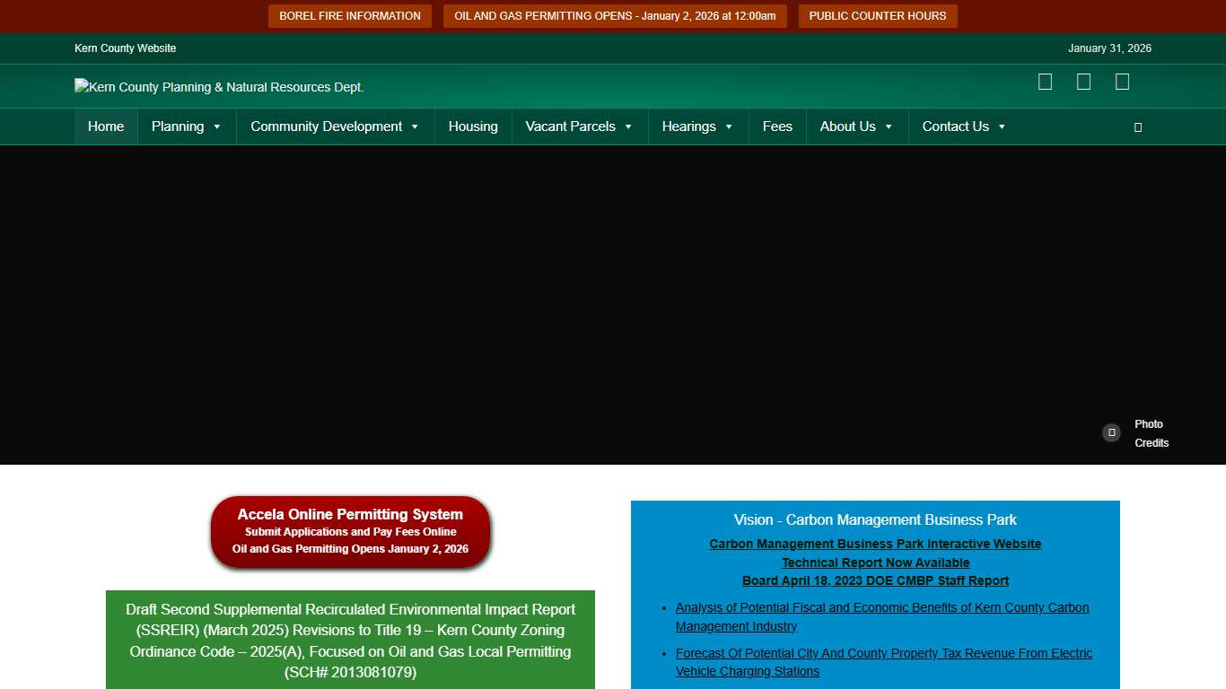 Kern County Planning and Natural Resources Department